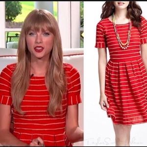 Anthropologie Boardeaux Scalloped Dress